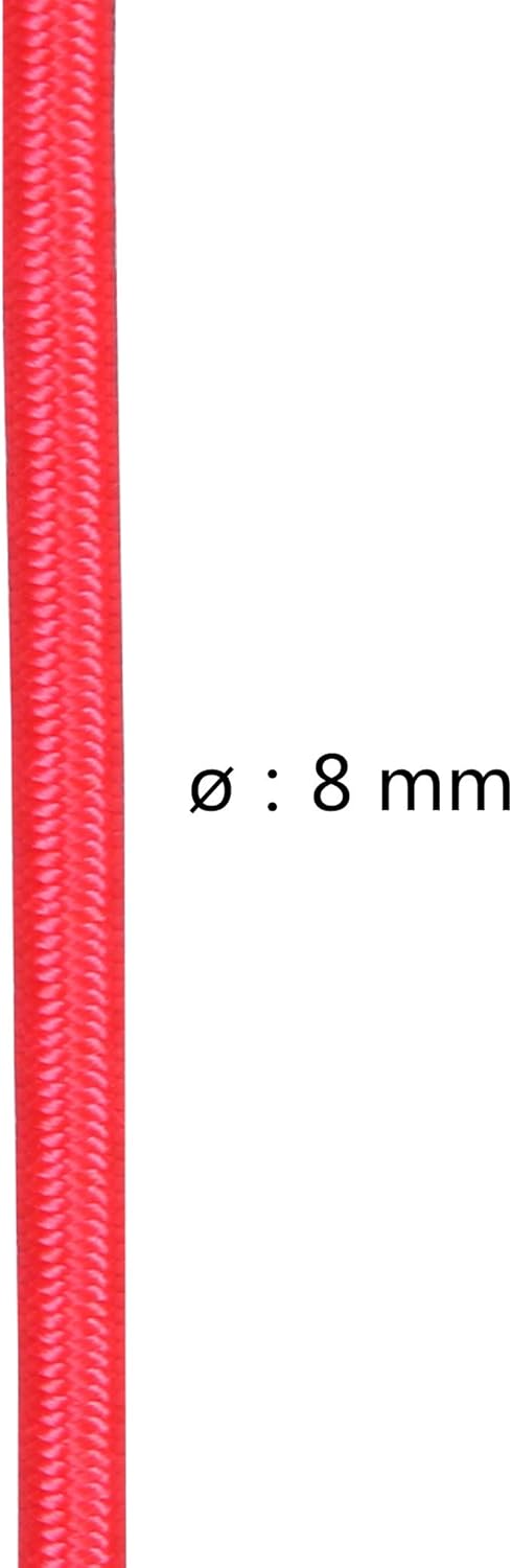 CARTMAN Bungee Cords 16pcs, with Coated Steel Hook: Automotive