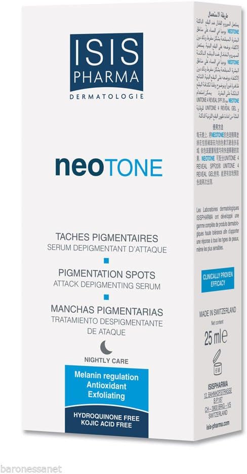 ISIS PHARMA NEOTONE DEPIGMENTING SERUM ANTI PIGMENTATION ANTI DARK SPOT 25ML MINESKIN TREATMENT