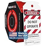 AccuformNMC 250 Lockout Tags by-The-Roll, Danger Do