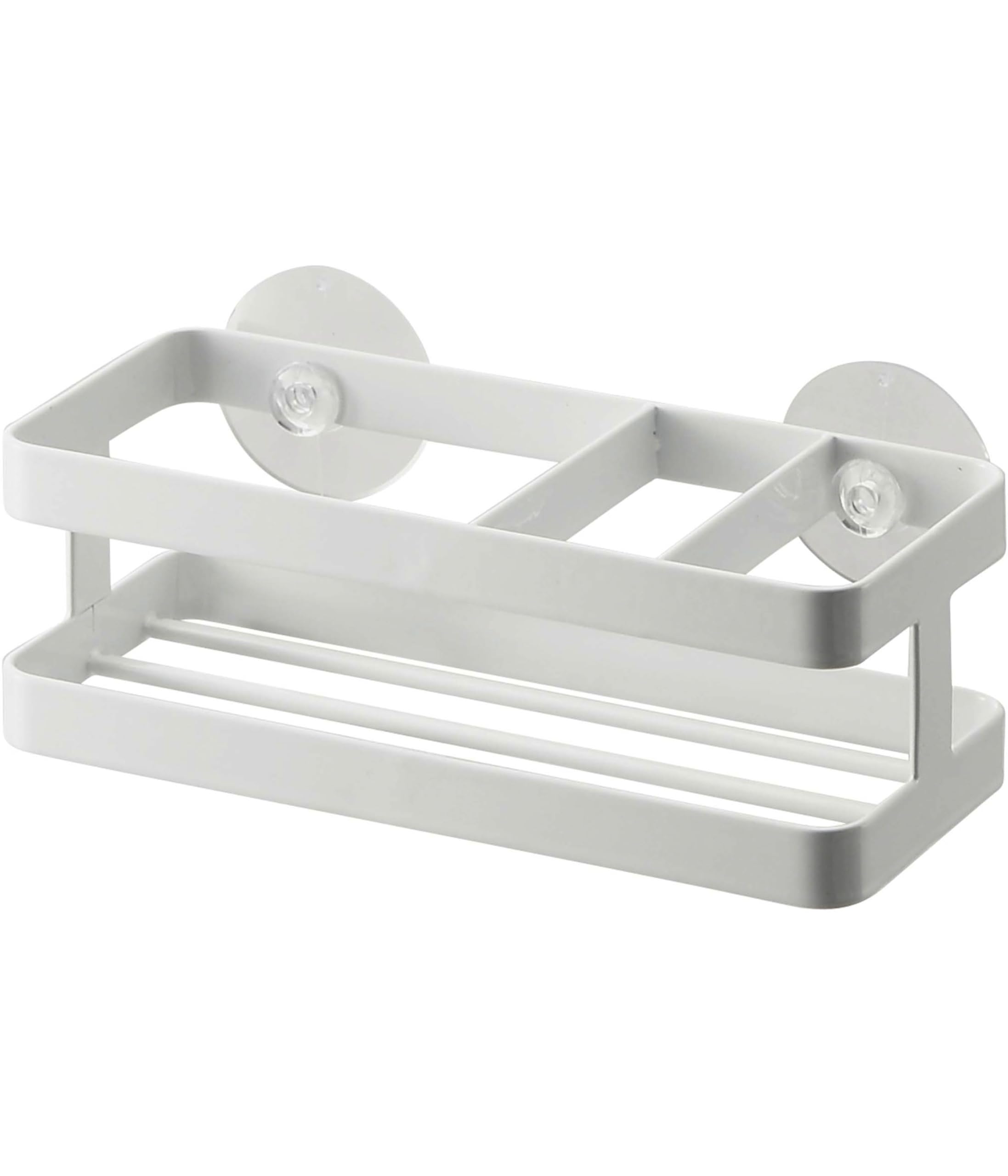 山崎実業 スポンジ&ボトルホルダー ホワイト 約W18×D8×H6cm タワー 6771商品画像