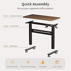 WALKINGDESK Mobile Walking Pad Desk with