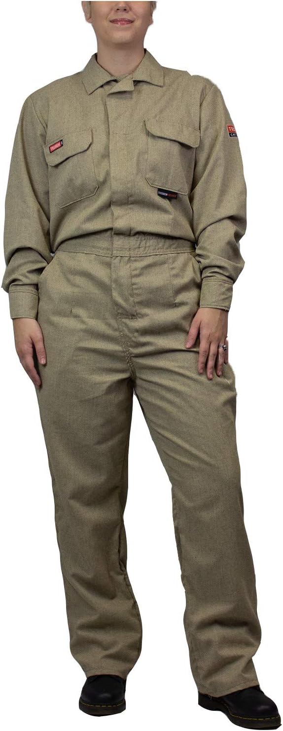 Womens TECGEN SELECT FR Coverall (Tan - LG)