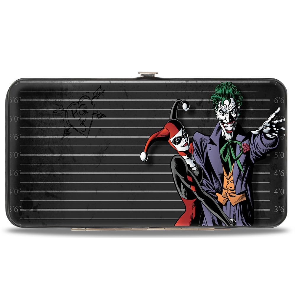 Buckle Down Women's Money Brush, harley quinn joker, 7" x 4"