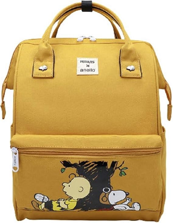 Amazon Co Jp Snoopy リュックサック レディース かわいいスヌーピー バッグパック リュック ストラップ付 大容量 軽量 多機能 カジュアル 通勤 通学 アウトドア 学生バックパック 高校生 旅行スクールリュック 服 ファッション小物