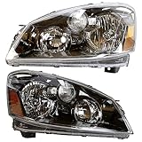 Prime Choice Auto Parts KAPNS10092A1PR Pair of 2 Halogen Headlights