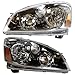 Prime Choice Auto Parts KAPNS10092A1PR Pair of 2 Halogen Headlights
