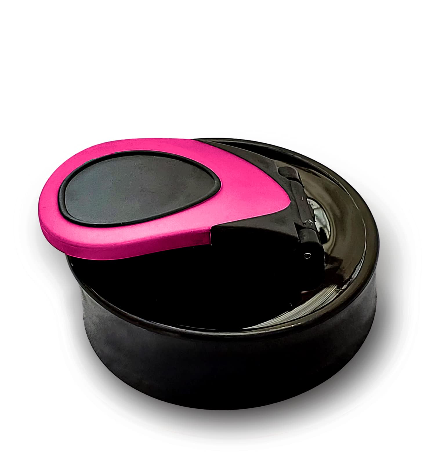 NAVIVVA SPLENDID Replacement Flip Cap Lid, Easy Fit, Durable and Strong (Black-Pink)