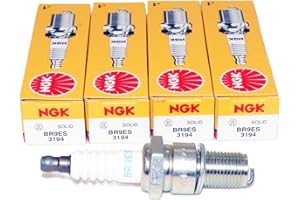 NGK 3194 BR9ES 4 PACK Spark Plug Plugs Boat Motorcycle ATV UTV Car Truck SUV
