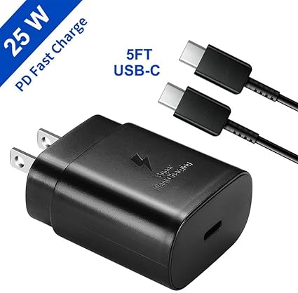 Amazon Com Samsung Usb C Super Fast Charging Wall Charger 25w Pd