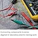 EAONE 50 Pieces Test Leads Set with Alligator Clips, Double-end Jumper Wire with Free Box, 19.7 Inches