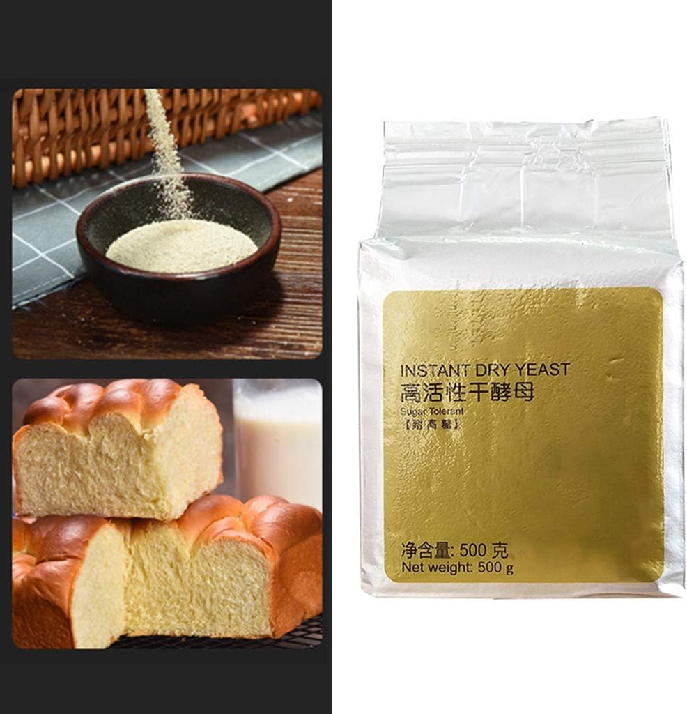 Fewxdsad High Sugar Yeast 500g Bread Active Dry Yeast