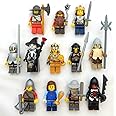 Booster Bricks 4 Random Lego Castle Minifigures - with Weapon Accessories Mystery Pack Minifig