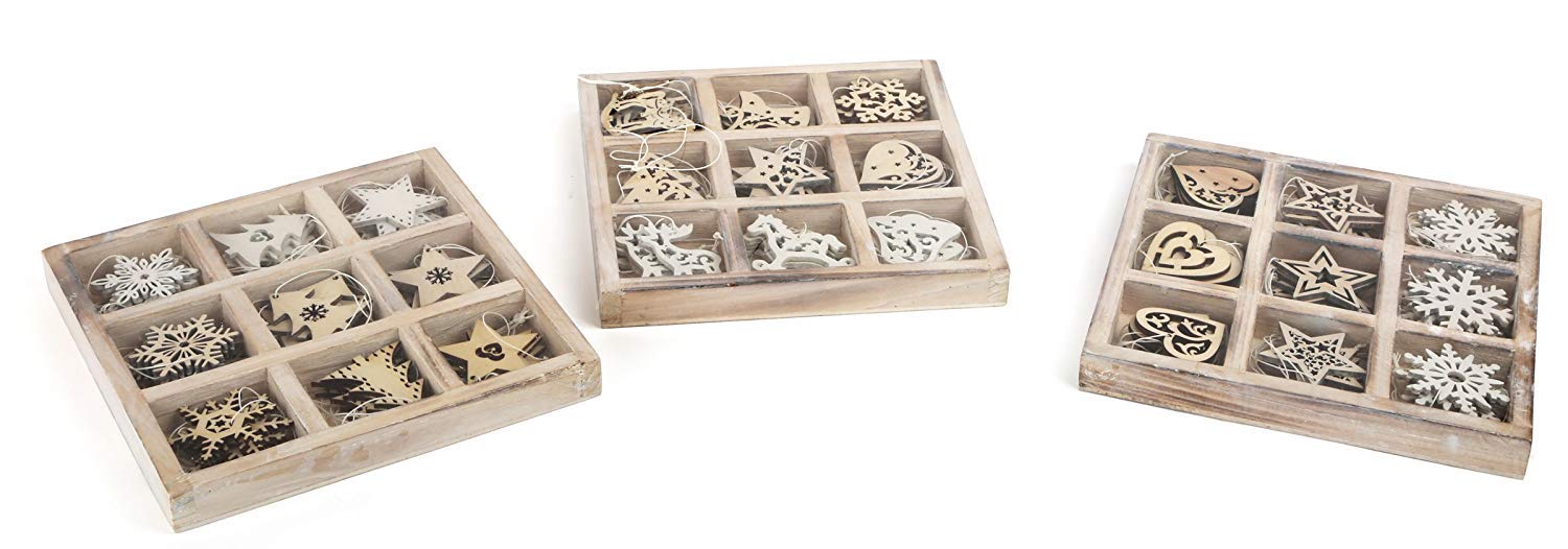 Small Foot Merry Christmas Hanging Decorations, Nature