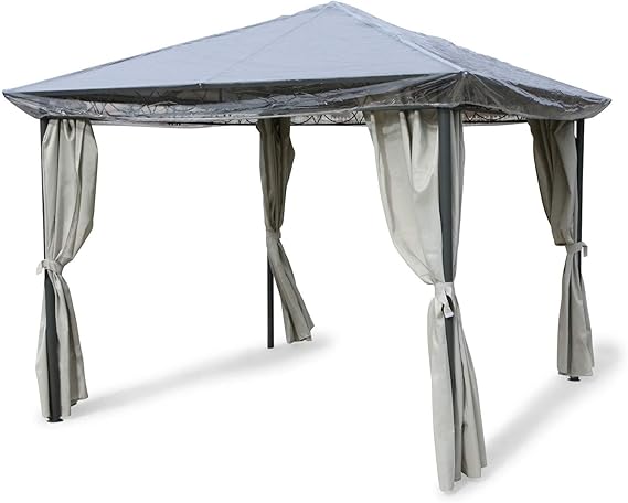 Amazon De Grasekamp Qualitat Seit 1972 Schutzhaube 3 X 3 M Abdeckplane Plane Pavillon Hardtop Regenschutz