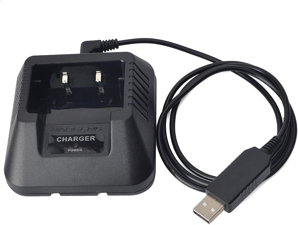 HYS Walkie Talkie Charger USB Li-ion Battery Charger 100V-240V for Baofeng UV-5R 5RA 5RB 5REPLUS Two Way Radio: GPS & Navigation