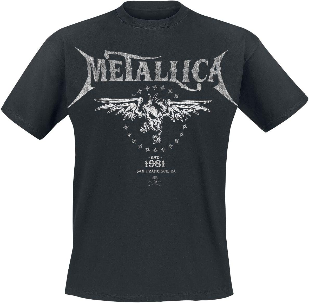 Metallica Biker T-Shirt Black