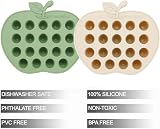 PandaEar 2 Pack Silicone Baby Freezer Tray Cube Trays Weaning Storage view 3