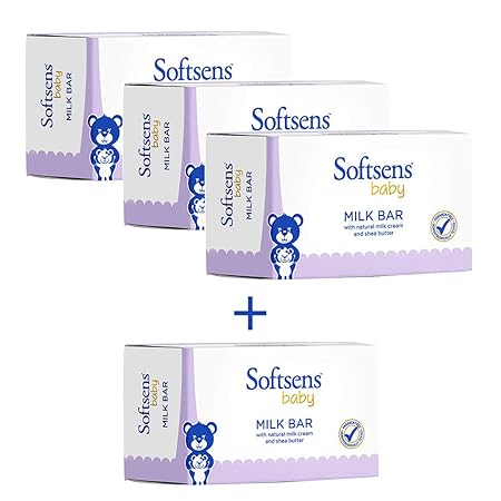 softsens baby milk bar soap