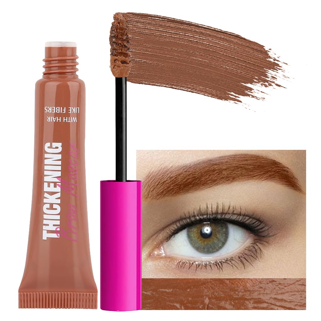 Eyebrow Gel Waterproof Formula Long-Wear Brow Gel, Volumizing, Buildable, Creamy Gel Formula for Brow Colour and Structure Non-Sticky, Non-Flaking and Smudge-Proof Instant Brow Styler (04#Rich Auburn) — image 1