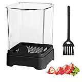 Upgraded Fruit Slicer Cup, Strawberry Slicer with