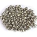 CREATRILL 160 PCS Silver Christmas Jingle Bells Mini Small Bells Bulk for Festival & Party Decorations/DIY Craft, 4 Sizes (10mm, 15mm, 20mm, 25mm)