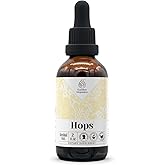 Hops Alcohol-Free Natural Tincture Extract, Immune System Booster, Liquid Drops Made from 100% (2 fl oz)