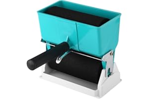 Zerodis 180mL/320mL Portable Glue Applicator Roller DIY Handheld Adhesive Roller for Carpenter Woodworking (6inches)