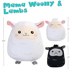 BenBen Lamb Plush Pillow, Set of 3, 12 and