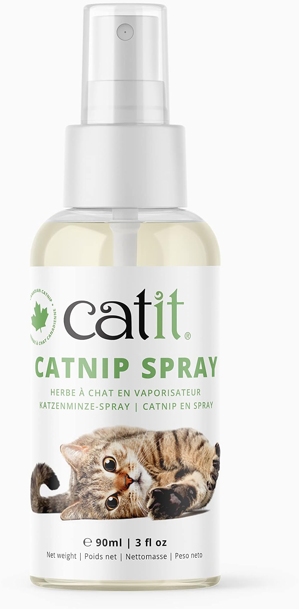 Catit Catnip Spray 90ml - Concentrated Cat Nip Extract for Toys & Posts