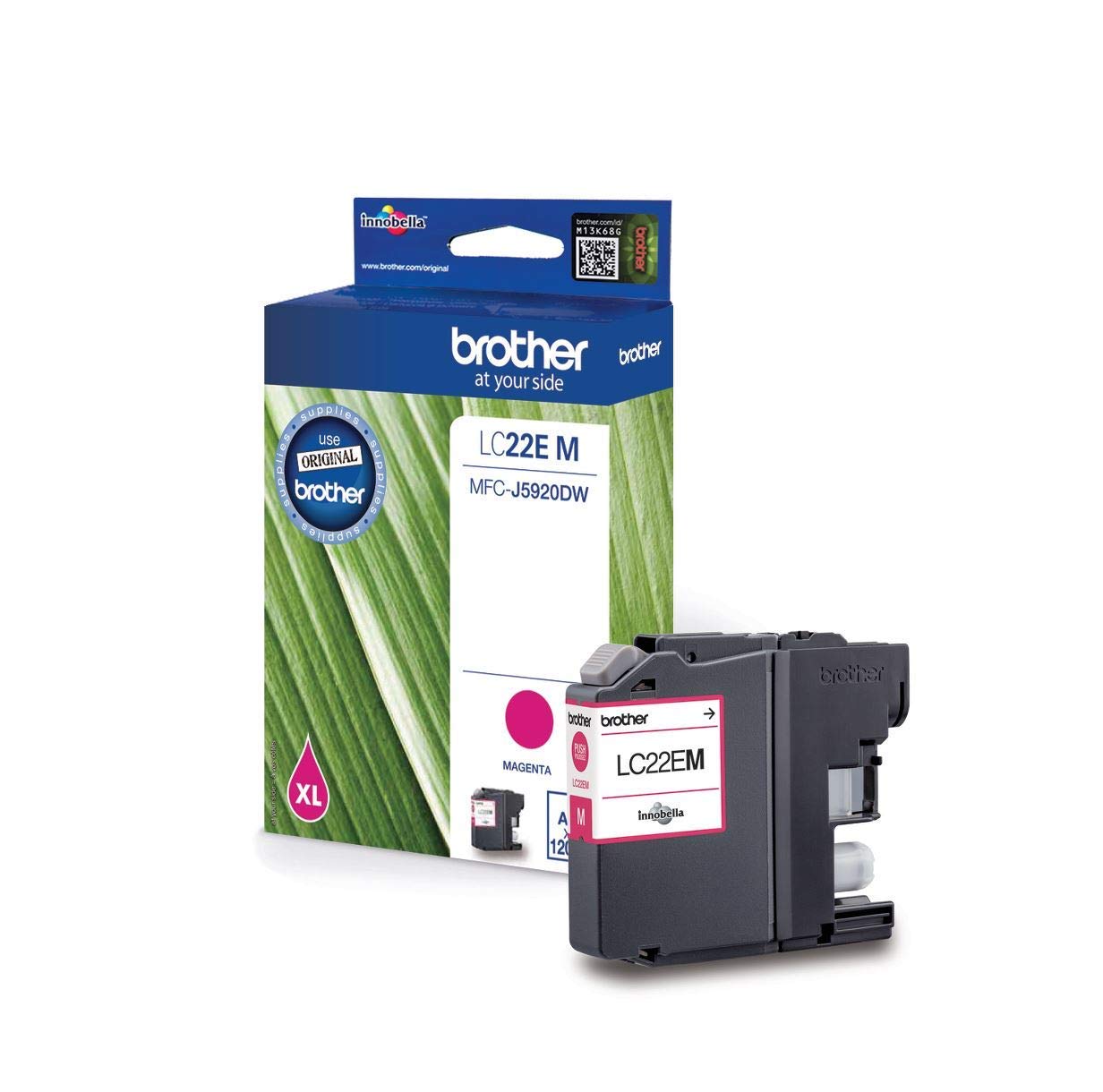 Brother LC22EM INK CART MAGENTA
