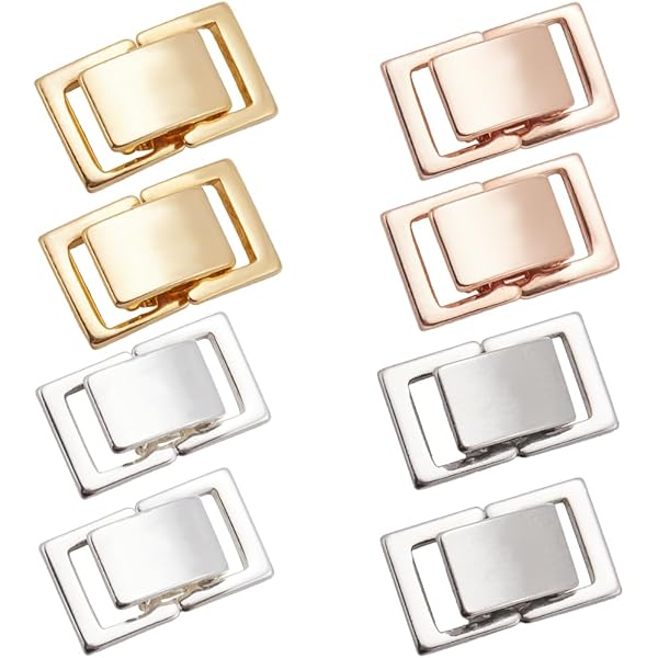 Fermoir Boucle Rallonge Sous Fermoir Acier Inoxydable 22mm - Unisexe - Argent