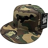 Premium Fitted Flat Brim Hat Mens Baseball Cap True to Size Timeless Street Urban Style 10 Sizes Multiple Colors