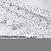 AMZ PLUS Gradient Lace V Neck Joint Sleeve Women's Mid-Long Dress