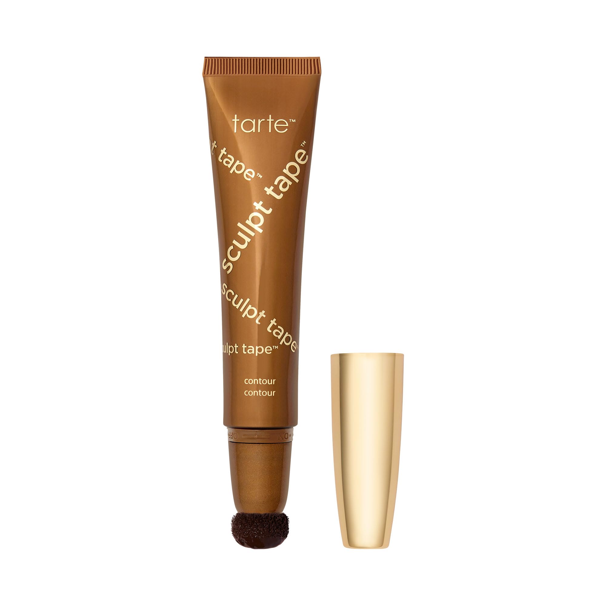 tarte sculpt tape contour – Lightweight Cream Bronzer with Shea Butter for Blendable, Buildable Contour & Natural Looking Sculpted Glow, Vegan & Cruelty-Free, full size, mahogany