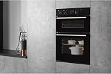 Hotpoint Newstyle Electric Built In Double Oven Black Digital Display Twin Grill view 3
