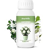 Gardenia Liquid Fertilizer &ndash; Organic Slow Release Liquid Plant Food, 10 oz | Promotes Growth &amp; Bloom, Organic Slow Release to Prevent Seedling Burn &amp; Over-Fertilization, 10 oz