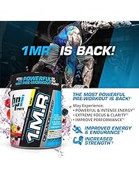 BPI Sports 1 Mr One More Rep Ultra Concentrado Suplemento de energía, FRUIT PUNCH, 1, 1