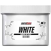 Rapid Cure&reg; White Plastisol Ink - Silk Screen &amp; Screen Printing Ink, Qt | Cures At 270&deg;F Vs. Standard 320&deg;F For Faster Turnaround - Bold Opaque Color, Non-Phthalate, CPSIA Safe, USA Made - White
