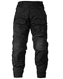 MERJAZ Men’s Tactical Pants with Knee Pads
