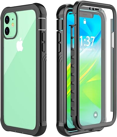 Amazon Com Pakoyi Iphone 11 Case Clear Full Body Shockproof Case