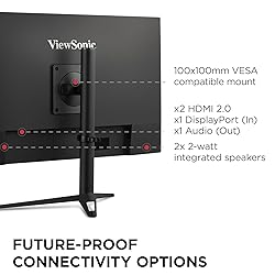 ViewSonic VX2728J-2K 27 Inch Gaming Monitor 1440p