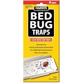Harris Bed Bug Traps for Early Detection &amp; Monitoring, 4 Pack