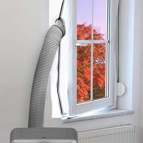 Ac Unit Window Sealairlock Window Seal For Mobile Air Conditioninghoomee Window Seal For Portable Air Conditionersealing Ac With Zip And Adhesive