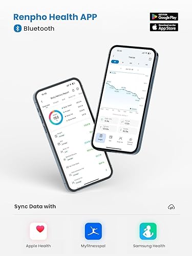 Heart Rate Renpho Apple Health RENPHO Wi-Fi Scale For Body Weight