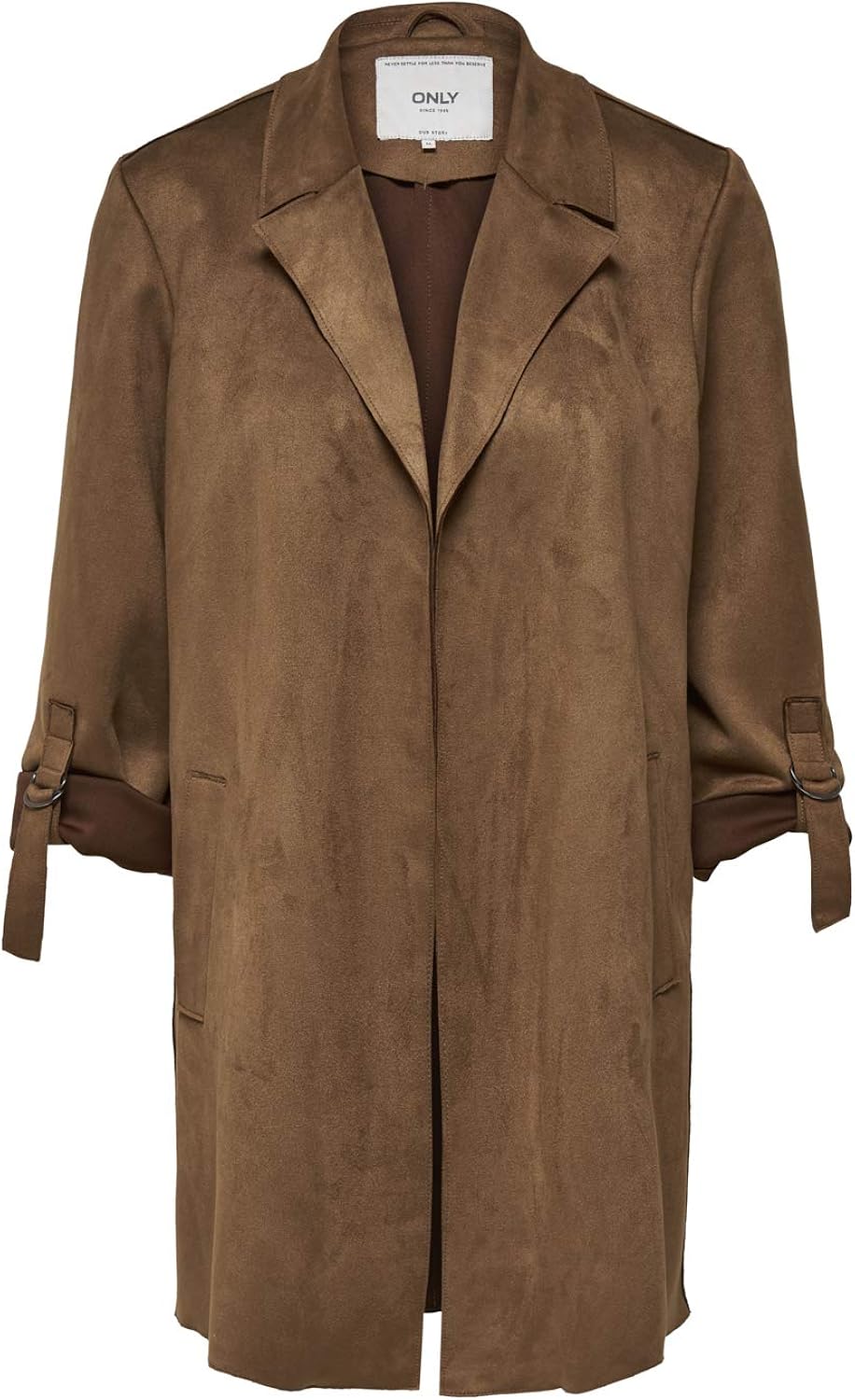 ONLY Damen Onljoline Faux Suede Coat Cc OTW Kunstlederjacke