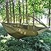 douper Parachute Cloth 2 Person Hammock with Mosquito Net Air Tent Army Greenthumb 3