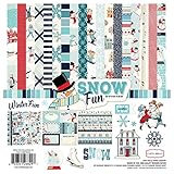 Carta Bella Paper Company CBSF59016 Snow Fun Collection Kit