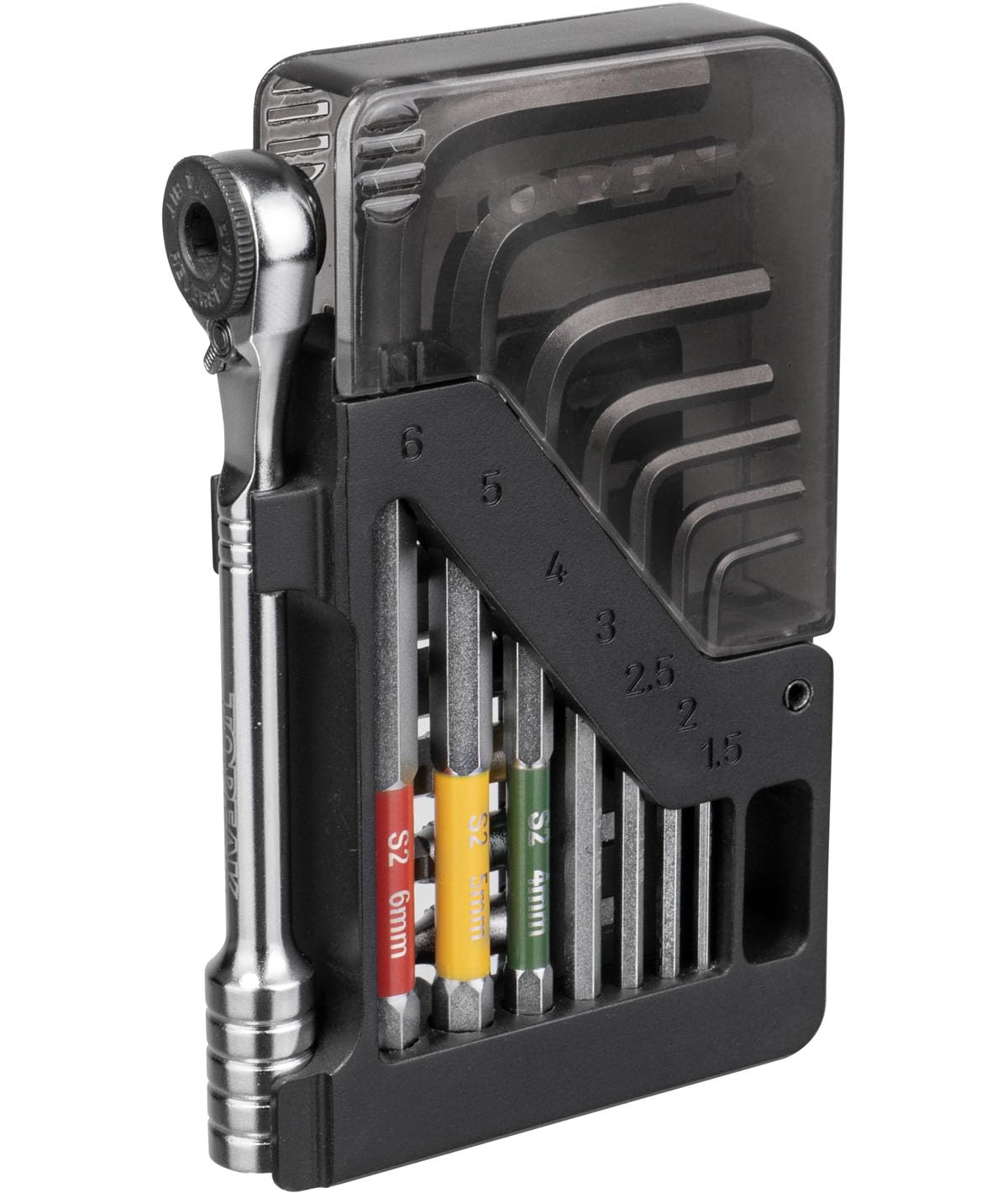 Topeak Unisex's Omni Toolcard Tools, Multicoloured, One Size