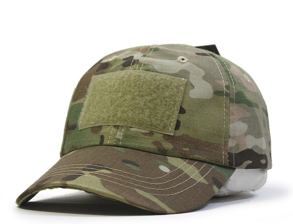 The Vintage Year US Military Tactical Operator Adjustable Cap with Loop Patches