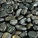 Southwest Boulder & Stone Polished Pebbles | 5 Pounds of Natural, Decorative Stones | Hand-Picked, Premium Pebbles for Aquariums, Terrariums, Fish Tanks and Gardens | Black, 3/8 Inch - 5/8 Inch